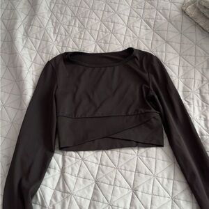 Black Long Sleeve Women's Top